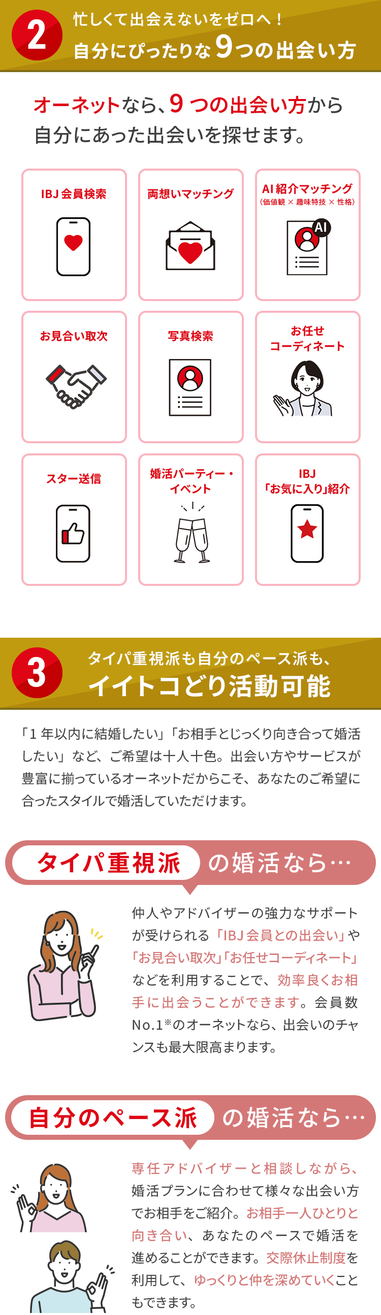 自分にぴったりな9つの出会い方、イイトコどり活動可能