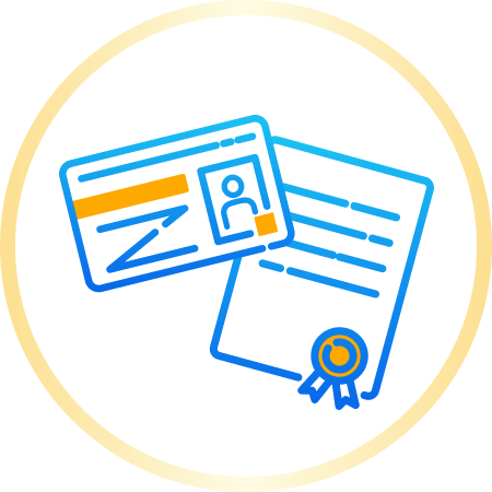 入会・独身証明書提出