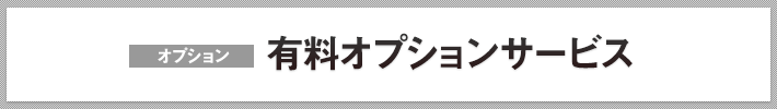 オプション 有料オプションサービス