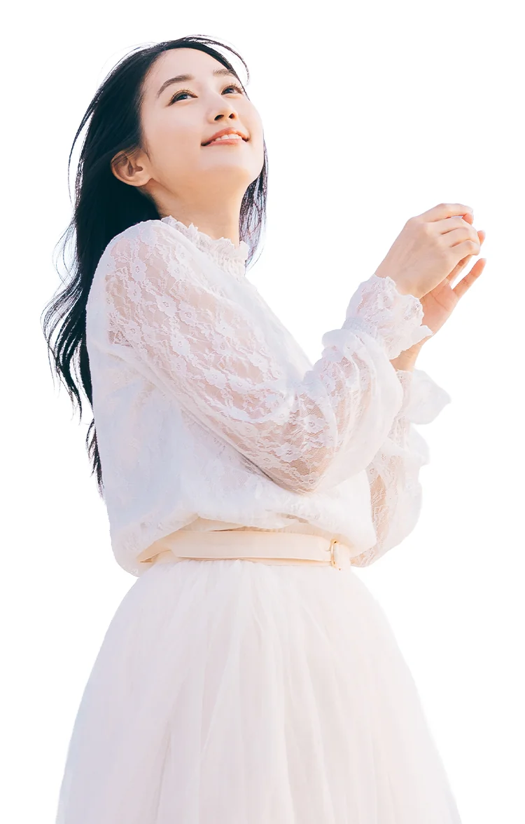 新しい自分に出会う女性