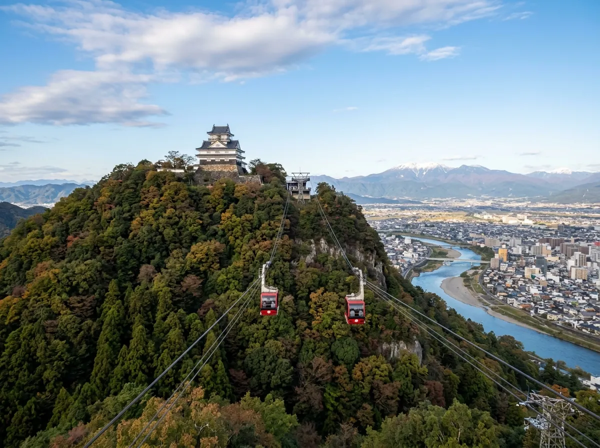 岐阜城・金華山ロープウェー