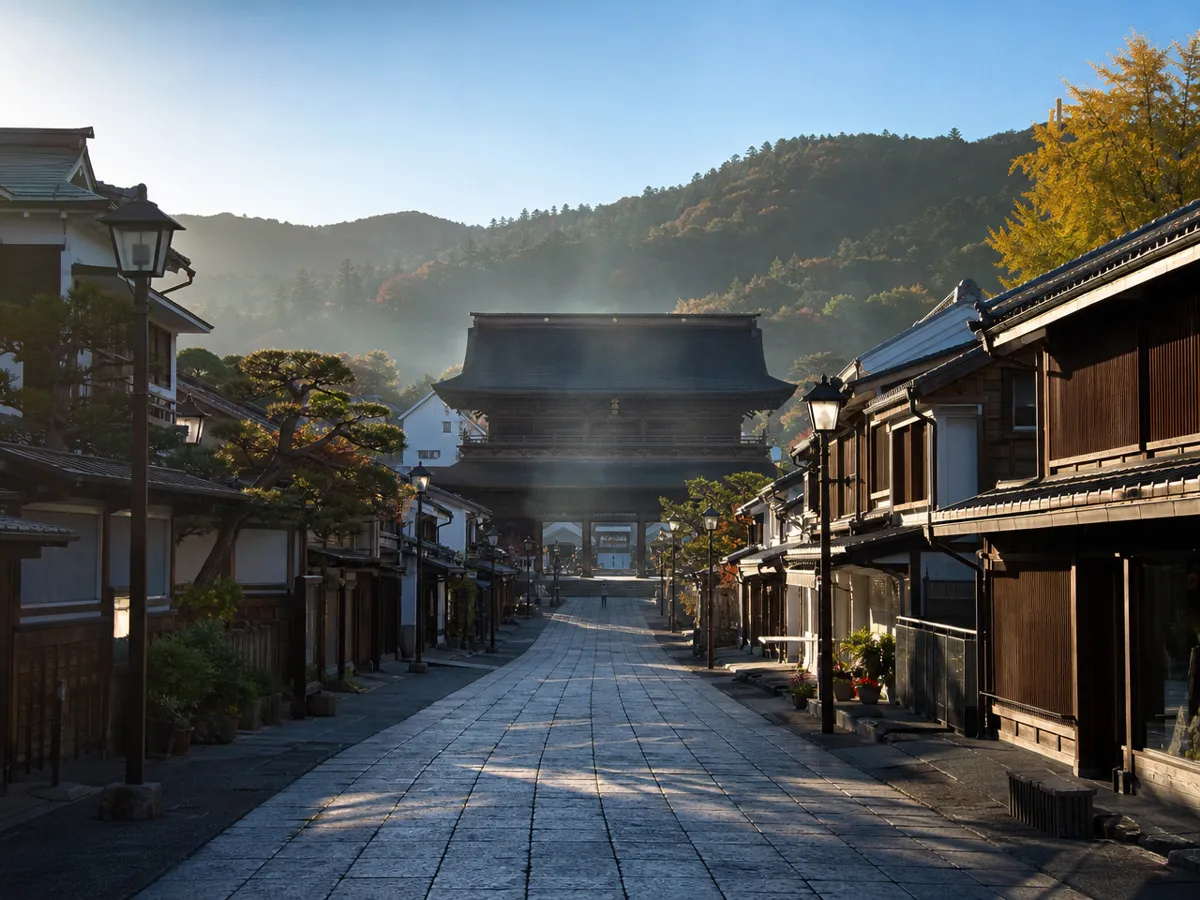 善光寺・仲見世通り