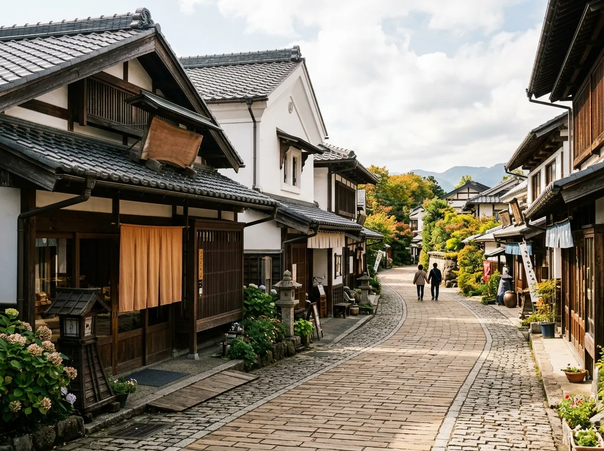 小布施の町並み