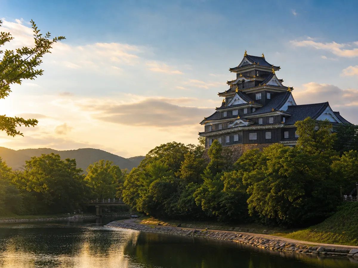 岡山城