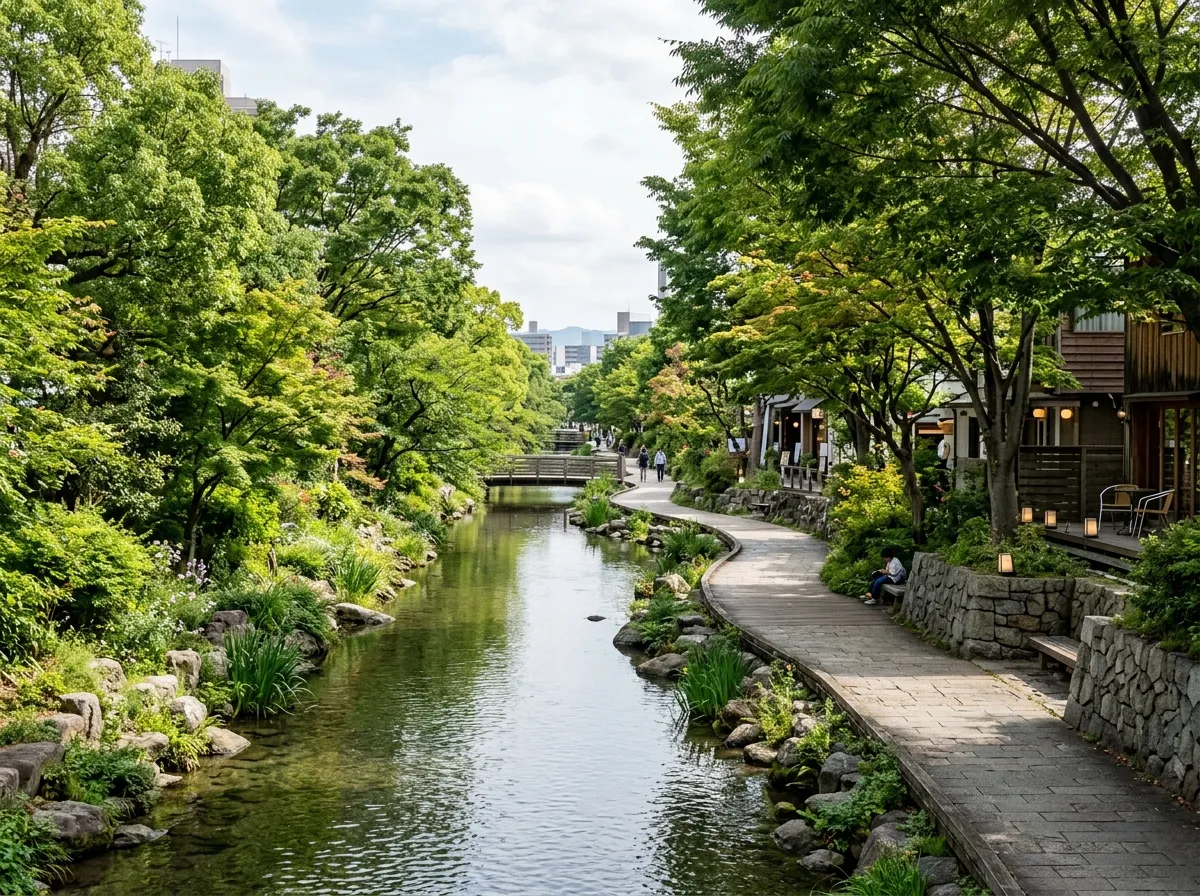 西川緑道公園