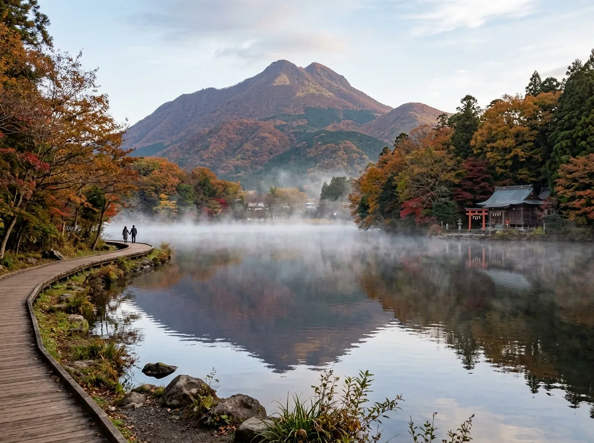 湯布院・金鱗湖